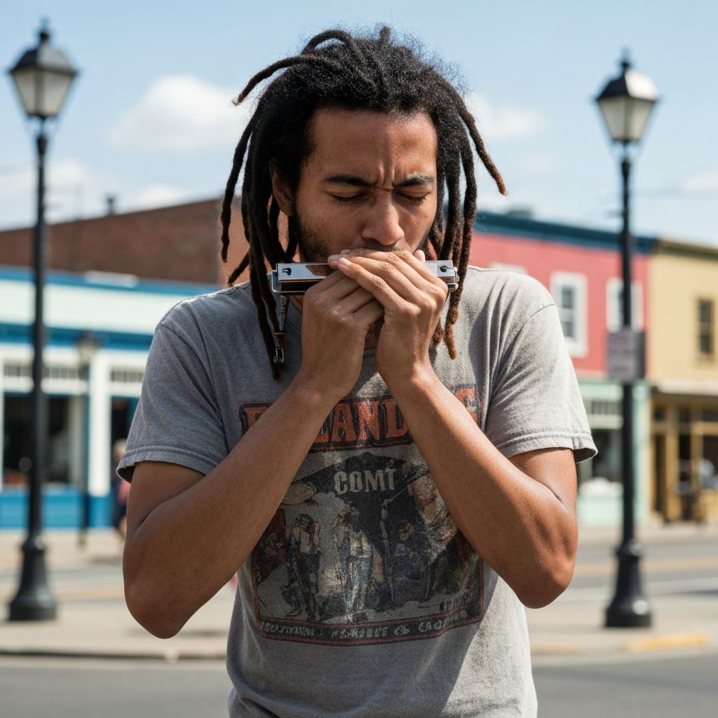 布鲁斯口琴即兴演奏