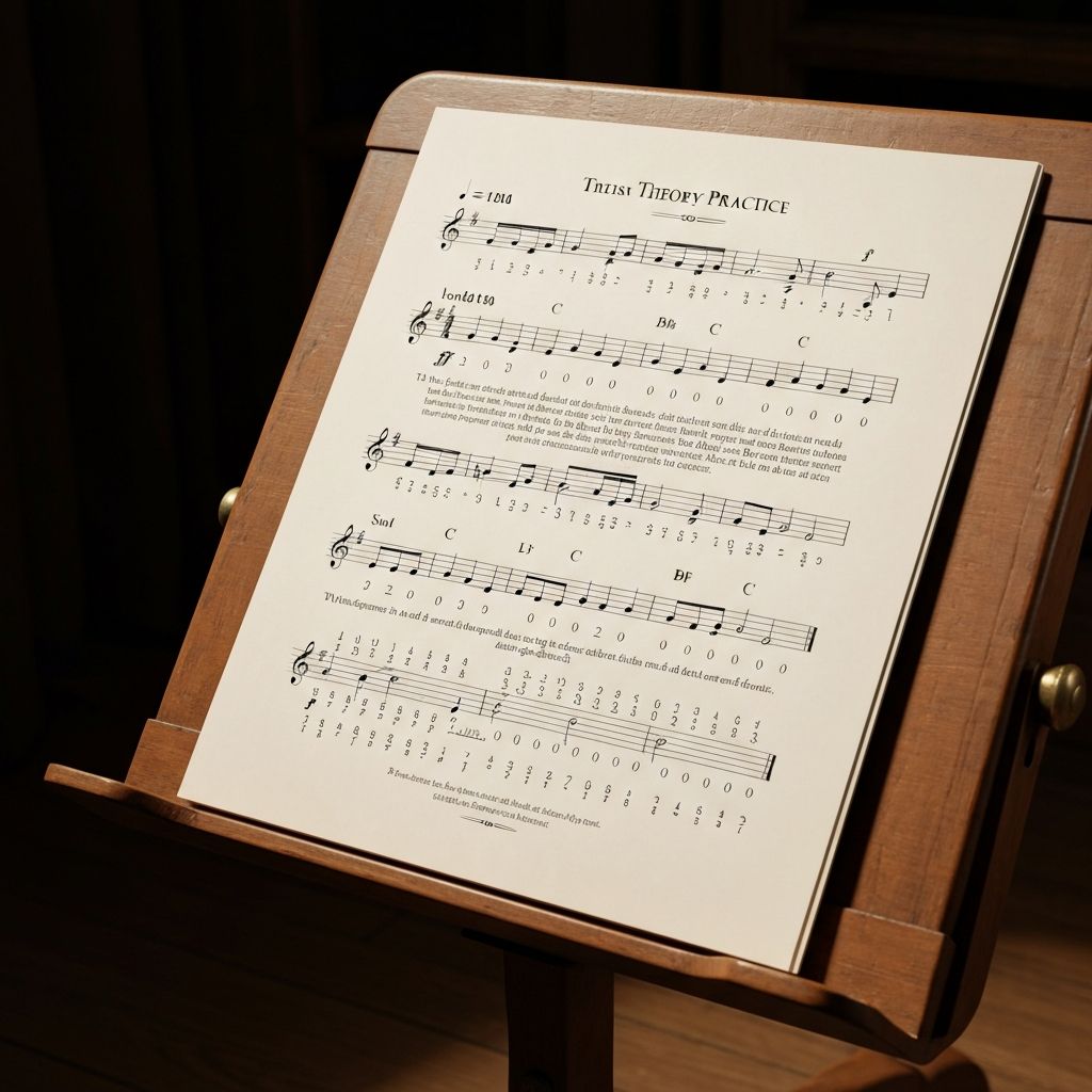 乐理基础练习曲集